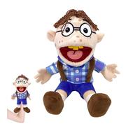 Hand Puppets, Jeffy Puppet for Kids, Funny Sml Puppet Plush Toy Doll with Working Mouth for Role Play, Soft Hand Puppets Family Toys for Girls Boys kids Gift