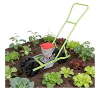 Hand Push Vegetable Seeder, Portable Garden Seeder, Adjustable Spacing Spreader, for Plants Radish, Chives, Spinach