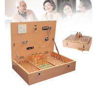 Hand Rehabilitation Training, Equipment Hand Function Combination Training Kit, Finger Dexterity Trainer Exercise Equipment for Person Improve Brain Perception & Cognitive Skills