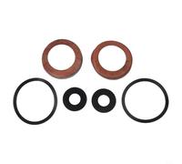 Hand Replacement Parts 90-Type Leather Seal Set with O-for Ring Seals for Piston Covers Compatible with 90mm Hand Water Pumps, Brown (2 Sets)
