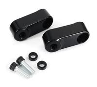 Hand Rising Clamp Motorcycle Handlebar Risers Clamp For XT 660 X 2004-2016 Majesty 400 YP400 Handle Mount Adapter CNC Aluminum Handle Bar Riser(Black 2)