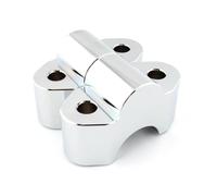 Hand Rising Clamp Motorcycle Handlebar Risers For BMW R18 2020-2022 2021 2023 Handle Bar Riser Clamp Mount Adapter Part Handle Bar Riser