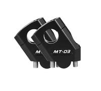 Hand Rising Clamp Motorcycle Handlebar Risers For MT03 MT-03 Handle Bar Riser Clamp Mount Adapter Part Handle Bar Riser(Black,22mm)