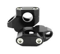 Hand Rising Clamp Motorcycle Handlebar Risers For XL 1000 V Varadero NC700S NC700X Grom MSX125 Handle Bar Riser Clamp Mount Adapter Kit Handle Bar Riser(Black)