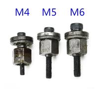 Hand Rivet Nut Tool Set for -M10 Metric Sizes - Steel Mandrel Replacement Tips for Manual Riveter, Includes for /M5/M6/M8/M10 Sing(-M5-M6)