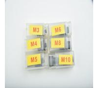 Hand Rivet Nut Tool Set for -M10 Metric Sizes - Steel Mandrel Replacement Tips for Manual Riveter, Includes for /M5/M6/M8/M10 Sing(for -M5-M6-M8-M10)