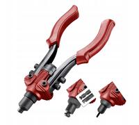 Hand Rivet & Rivet Nut Tool 3in1 2.4-6.4mm M3-M10 Kit Case