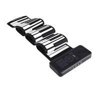 Hand-rolled Electronic Piano 88-key Thickened Keyboard Beginner Hand-rolled Electronic Piano(Black)