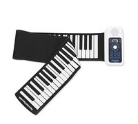 Hand-rolled Electronic Piano 88-key Thickened Keyboard Beginner Hand-rolled Electronic Piano(White)