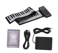 Hand Rolled Piano 88 Key Thickened Midi Keyboard Portable Folding Electronic Piano For Adult Beginners To Play(US)