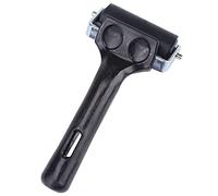 Hand Roller,Nonslip Plastic Handle,Clay Roller,Art Tools,Rubber Roller,Crafting Tools,Rubber Roller Tool,Stamp Roller,for Painting or Printing or Stamping,Black