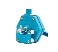 Hand-Rolling Device, Greenhouse Film Lifting Tool, Shade Net Agricultural Side Winding Roller Blind for DIY Use(Blue)