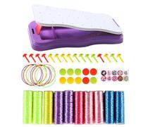 Hand Rope Braider Kit | Friendship Bracelet Maker for Girls - Portable Colorful Hand Rope Maker Kit for Teen Girl Art and Travel Activities