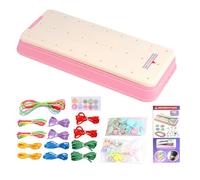 Hand Rope Braider Set for Kids, Friendship Bracelets Rope Braider Kit, String Maker Kit Bracelet Kit Complete Bracelet Maker Kit for Kids Boys Girls
