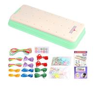 Hand Rope Braider Set - Multi Coloured Bracelet Maker, String Jewelry Craft Tool, Friendship Weaving Toy Kit | Teen Girls DIY Gift Party for Girls DIY Gift Party