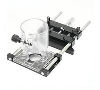 Hand Router, Woodworking Accessories, Electric Trimmer Connection, Base Router Holder for Wood Slot Carving, Portable Trimming Tool