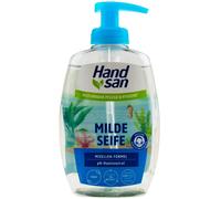 Hand San Mild Soap 1 X 300Ml Liquid Soap With Dispenser Vegan Hand Soap Face