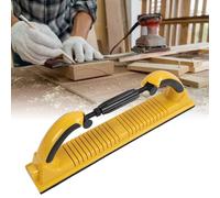 Hand Sander Filing Blockdust Long Plate Hand Manual Sanding Filing Blockadjustable Dust Extraction with Hook and Loop Backing for Woodworking Cars Walls