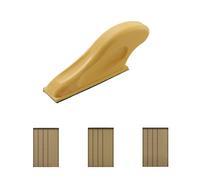 Hand Sanding Block Kit Grinding Block Backing Sandpaper Conversion Adapter Pad Auto Marine Paint Prep Sand Woodworking Sanding Pads for Wood Floors Drill Oscillating Multitool Hook and Loop Foam Car