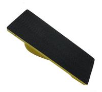 Hand Sanding Block - Rectangular 198 x 70 mm Woodworking Polishing & Grinding Pad with for Car Waxing, Rust Removal, Paint Stripping and Fine