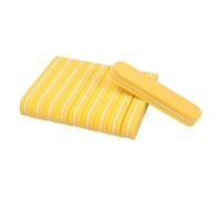 Hand Sanding Block Sanding Sponges, 50Pcs Mix Color Mini Nail File Buffers Sponge 100/180 Grit Double(Yellow)