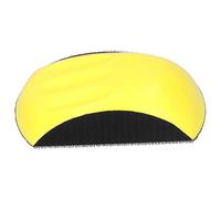 Hand Sanding Pad Hook and Loop Fastener Manual Handheld Grinding Block Polishing Disc Soft Flexible Durable for Woodworking Metal Sanding PU Foam 5in 6in (6 inches 150mm)