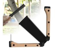 Hand Saw 120mm/4.7 Inch Japanese Folding Pruning Saw 13/14 TPI Double Edges 3 Side Grinding Gear SK5 Blade Wood Flush Cut Saws for Camping Woodworking & DIY