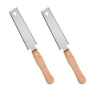 Hand Saw 2 Pack Japanese Saws for Woodworking Tools Japanese Pull Saw Fine Tooth Wood Working Carpenters Tools Sharp Flat Double Sided Small Wood Saws
