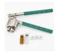 Hand Sealing Machine, Capping Machine,13mm-32mm Bottle Cap Crimping Tool Manual Perfume Crimper,Vial Crimper Perfume Bottle Spray Vial(Green,32mm)
