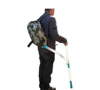 Hand Seed Spreader Fertilizer Backpack, Manual Backpack Fertilizer Spreader Backpack Applicator Fertilizer Seed Sprayer Adjustable Shoulder Strap Fertilizer Spotter for Garden Farmland