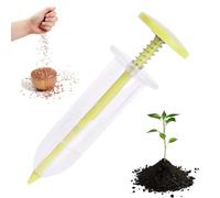 Hand Seeder - Planting Tool Manual Seeding Wood | Handheld Sowing Device Reusable for Garden Yard Farm Park Backyard