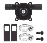 Hand Self-Priming Liquid Transfer Pump Compatible with Electric Drill Portable Diesel Oil Fluid Water Pump Home Garden Outdoor