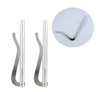 HAND® Set of 2 Aluminium Money Clips for Wallet Making - 74 x 12 mm