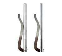 HAND® Set of 2 Aluminium Money Clips for Wallet Making - 78 x 14 mm