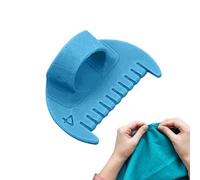 Hand Sewing Finger Protector - Metal Silicone Thimble Template | Comfortable Fit for Quilters, Embroiderers, Leather Crafters Handmade Sewing, Prevents Finger Injuries While Guiding 1.97x1.5x0.87 in