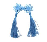 Hand Sewing Flower Button Fasteners Chinese Knot Closure Cheongsam Frog Buttons Tassels Hook Buckle Tang Suit Decoration Garment Accessory