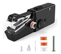 Hand Sewing Machine, Hand Held Sew Machine for Adults, DIY Home Travel Beginners Kids Quick Handy Stitch Mini, Handheld Mini Electric Sewing Machine