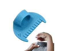 Hand Sewing Sewing Guide, Hand Sewing Finger Template,Thimble Pads to Hand Sewing | Finger Protection Needle Alignment Gauge for Fabric Crafts from a