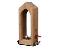 Hand Sewing Wooden Clip Leather Stitching Fixture Sewing Pony Table Desktop Horse Clamp Wood Clip for DIY Hand Working Repair Tool(Type5)