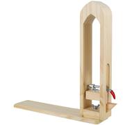 Hand Sewing Wooden Clip Leather Stitching Pony DIY Clamp Sewing Horse Craft Tools Wood Hand Tool(1PCS)