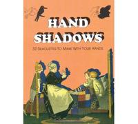 Hand Shadow Book - Learn 32 Fun Silhouettes & Light Tricks for Kids & Adults | Easy Shadow Puppets Activity | Party, Sleepover & Family Game Retro Book - 32 Silhouettes To Make With Your Hands