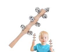 Hand Shaker Bells - Musical Instrument Percussion Shaker Rattle - Musical Instruments Hand Bell for Kindergarten Home School Classroom Outdoor