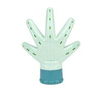 Hand Shaped Hair Dryer Diffuser Hair Styling Blow Dryer Nozzle (Green) | 20x16cm 212g Cover, This Stylish Professional Styling Tool Enhances Curls For Traveling Home And School