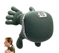 Hand Shoulder Neck Massager, Electric Heated Massager with Deep Tissue 3D Kneading, Wireless Simulated Human Hand Cervical Trapezius Neck Massager Pillows for Pain Relief Muscle Relax