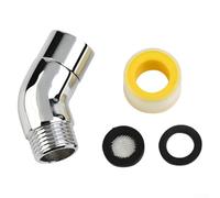 Hand Shower Connector with Female and Male Threads, for Various Bathroom Setups