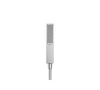 hansgrohe Pulsify E Shower Head & Holder - 100mm EcoSmart Square Pencil Shower Head - 24320000