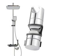 Hand Shower Head Holder - Bracket for Lifting Bar from 22 to 25 mm | Sliding Shower Sprayer Attachment for Bathroom, Hotel, Spa, Cabin, Home and Apartment