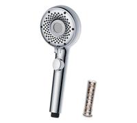 Hand Shower Head with Filter Shower Head Bathroom 5 Jets | hand filter knob for landlord tenant lessor home apartment gym vacation hotel room