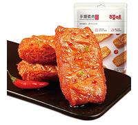 Hand shredded dried tofu, spicy gluten, ready to eat spicy dried bean curd, leisure vegetarian food, homemade spicy latiao snacks, Chinese specialties (Hand shredded tofu 200g,4 bags)
