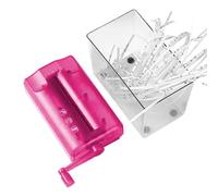 Hand Shredder - Portable Paper Cutter Hand Crank Shredder | Personal Desktop Cutting Tool for Document Notes Receipts Bills Credit Card Handling Security Students Teachers Adults